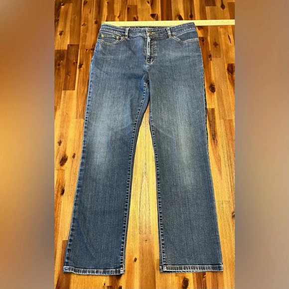 Lauren Ralph Lauren Heritage Straight Leg Jeans Women's Size 12 - Picture 8 of 11